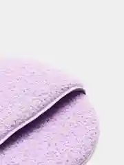 Фиолетовый спонж для умывания и снятия макияжа