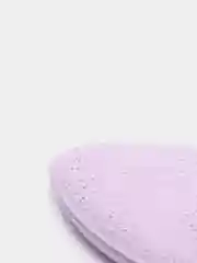 Фиолетовый спонж для умывания и снятия макияжа