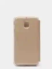 Золотой чехол книжка для Samsung J3 2017