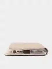 Золотой чехол книжка для Samsung J3 2017
