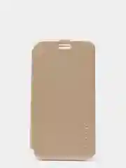 Золотой чехол книжка для Samsung J3 2017