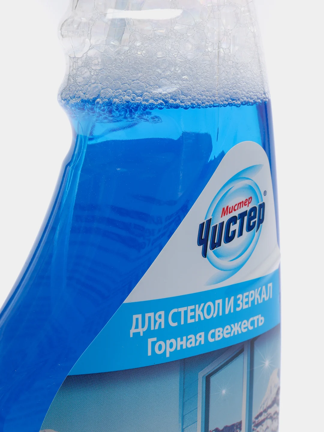 Средство для мытья стёкол и зеркал "Мистер Чистер", горная свежесть, 500 мл