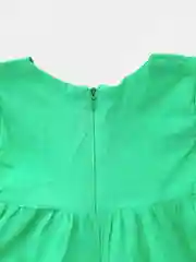 Лайм детское хлопковое платье