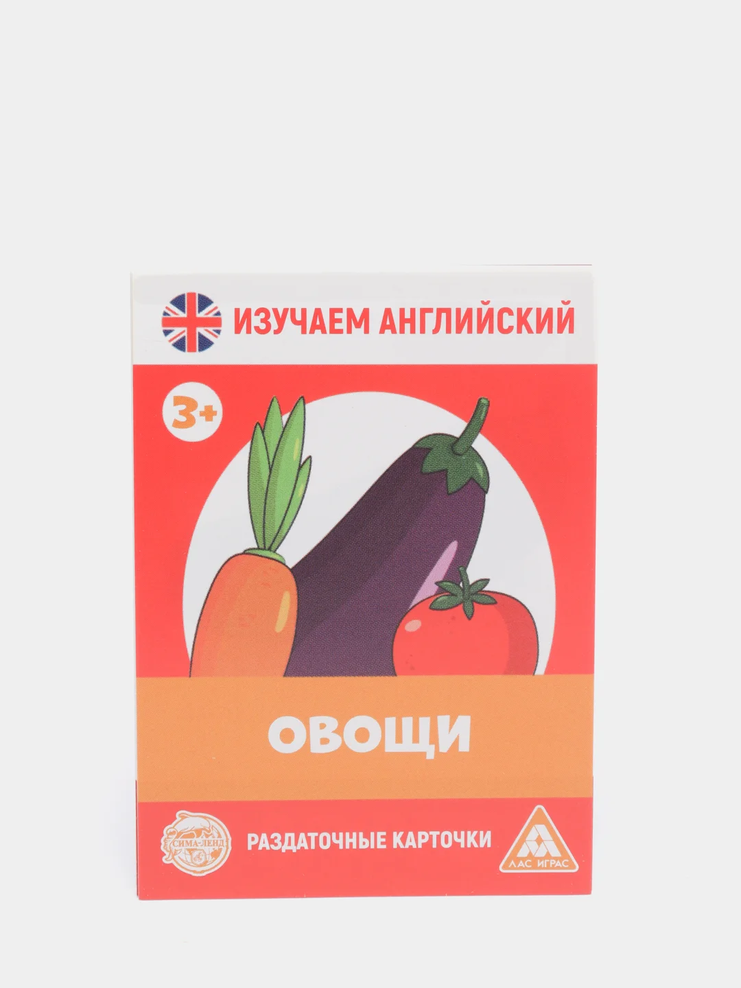 Красный обучающие карточки, 16 шт