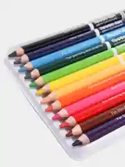 Карандаши цветные Профи-Арт, 12 цветов, двусторонние, круглые