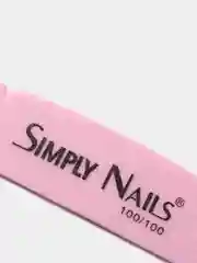 Фуксия пилка для ногтей 100/100 Simply Nails
