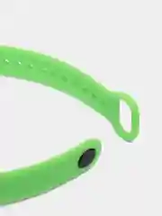 Зеленый ремешок для Xiaomi Mi Band 5 6 фитнес браслета силиконовый