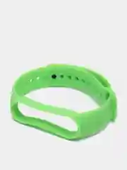 Зеленый ремешок для Xiaomi Mi Band 5 6 фитнес браслета силиконовый