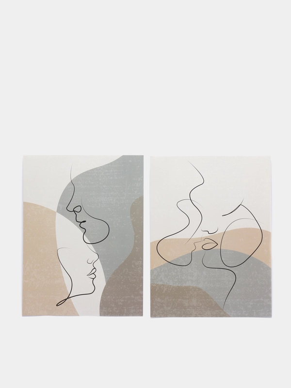 Набор постеров Abstraction, 2 шт, 30 х 40 см