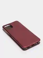 Багровый чехол-книжка для Samsung Galaxy A22 / M32 / M22