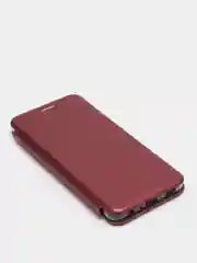 Багровый чехол-книжка для Samsung Galaxy A22 / M32 / M22