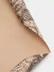 Угольный бумага подарочная, "Крафт"