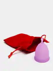 Лавандовый чаша менструальная Silk Velvet Classic с мешочком для хранения