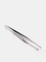 Белый пинцет для бровей/Щипцы для бровей Sabbi/9 см