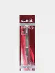 Белый пинцет для бровей/Щипцы для бровей Sabbi/9 см
