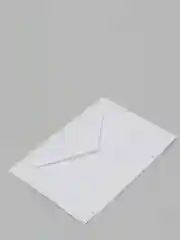 Белый конверт с6