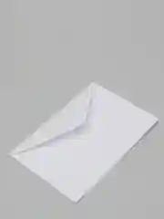 Белый конверт с6