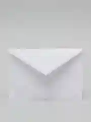 Белый конверт с6