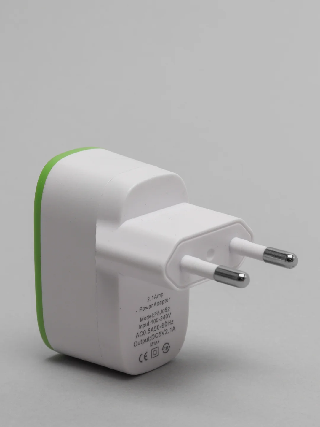 Белый сетевое зарядное устройство 2 USB СЗУ блок питания адаптер для розетки