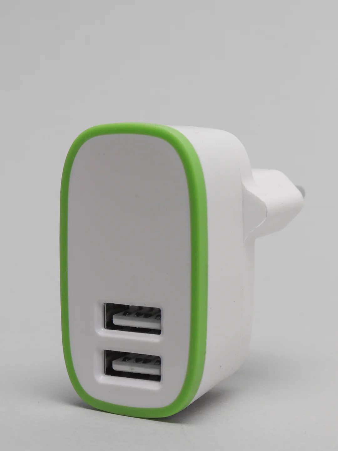 Белый сетевое зарядное устройство 2 USB СЗУ блок питания адаптер для розетки