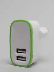 Белый сетевое зарядное устройство 2 USB СЗУ блок питания адаптер для розетки