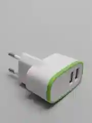 Белый сетевое зарядное устройство 2 USB СЗУ блок питания адаптер для розетки