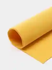 Желтый замша искуственная двустороняя, 2 мм