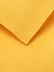 Желтый замша искуственная двустороняя, 2 мм
