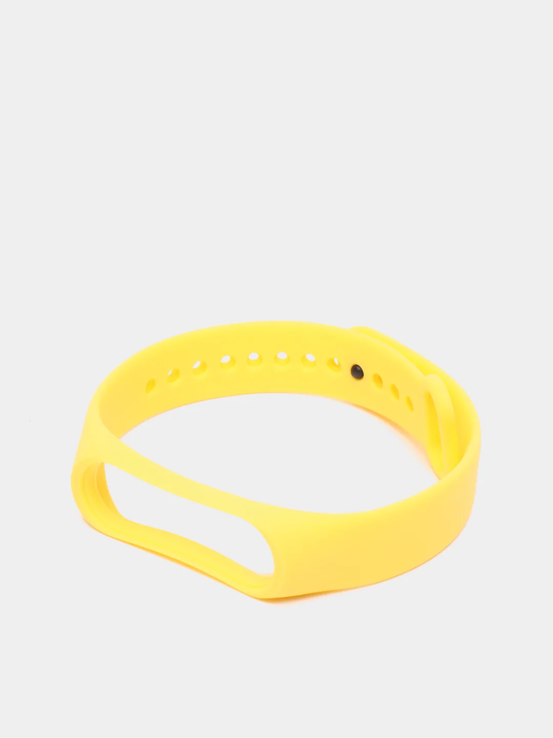 Желтый ремешок Xiaomi Mi Band 3/4 для фитнес браслета (Ми Бэнд 3, Ми Бэнд 4) силиконовый
