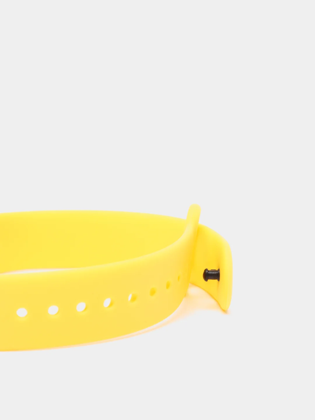 Желтый ремешок Xiaomi Mi Band 3/4 для фитнес браслета (Ми Бэнд 3, Ми Бэнд 4) силиконовый