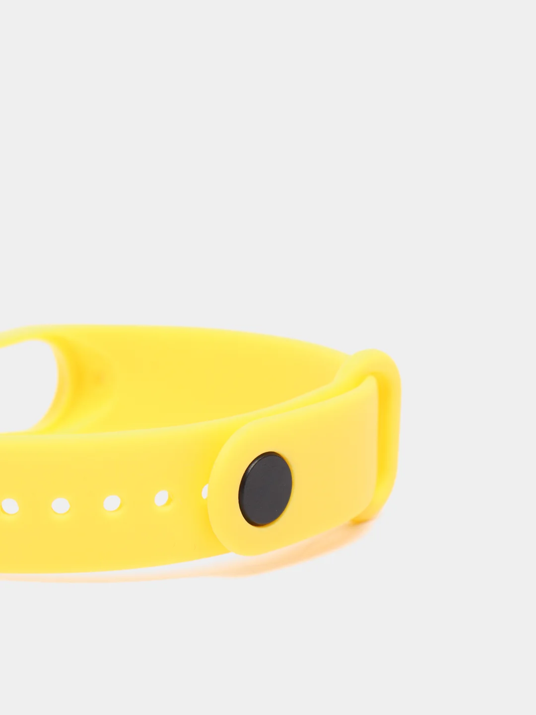 Желтый ремешок Xiaomi Mi Band 3/4 для фитнес браслета (Ми Бэнд 3, Ми Бэнд 4) силиконовый
