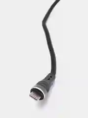 Черный кабель для зарядки телефона USB Type-С / Micro-USB / Lightning, 1 м