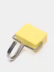 Желтый настенный крючок держатель ключница магнитный
