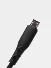 Черный кабель Type-C, MicroUSB зарядка для айфон Borofone BX48, для зарядки тэпси теэпси андройд