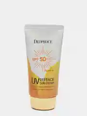 Крем солнцезащитный для лица и тела Deoproce Uv Defence Sun Protector Spf50+ Pa+++