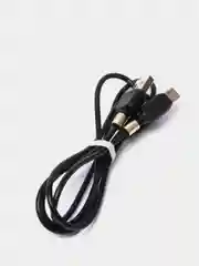 Черный быстрая зарядка Type-C 3.0A, Lightning 2.4A, Micro-USB 2.4A, BOROFONE BX59, 1 м
