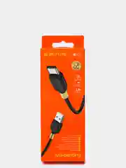 Черный быстрая зарядка Type-C 3.0A, Lightning 2.4A, Micro-USB 2.4A, BOROFONE BX59, 1 м