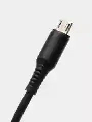 Черный кабель Type-C 3.0A, Lightning 2.4A, Micro USB 2.4A, быстрая зарядка 1 м Borofone BX47, 1 м