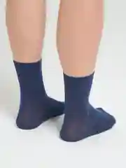 Синий носки мужские, средней длины