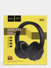 Черный гарнитура беспроводная Bluetooth с микрофоном, W28