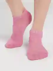 Розовый носки женские "Хорошо", укороченные