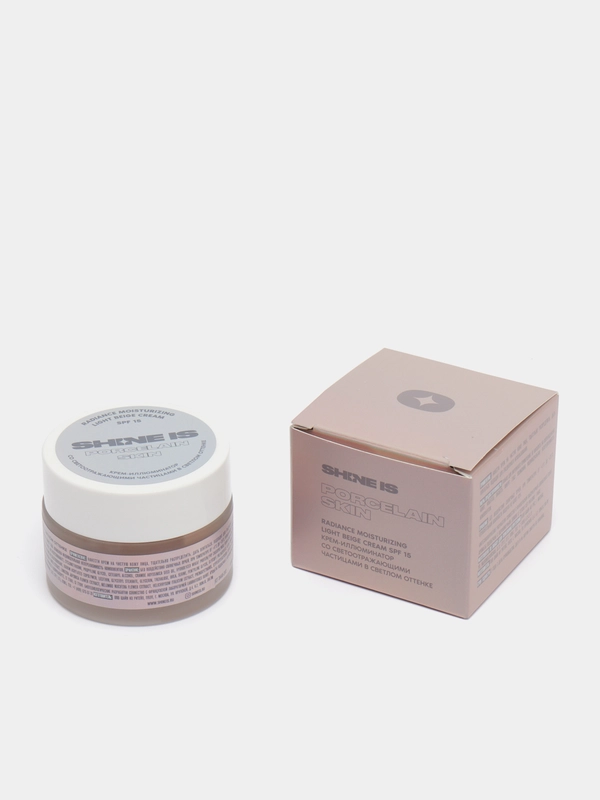 Крем-иллюминатор в светлом оттенке Radiance Moisturizing Light Beige Cream SPF 15, 50 мл