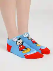 Синий носки женские с мультяшными героями