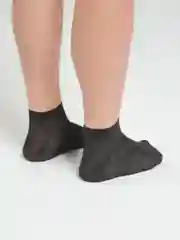 Белый мужские короткие носки