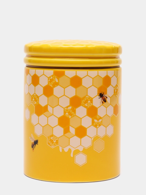 Банка для сыпучих продуктов Honey, 10 х 10 х 14 см, 630 мл