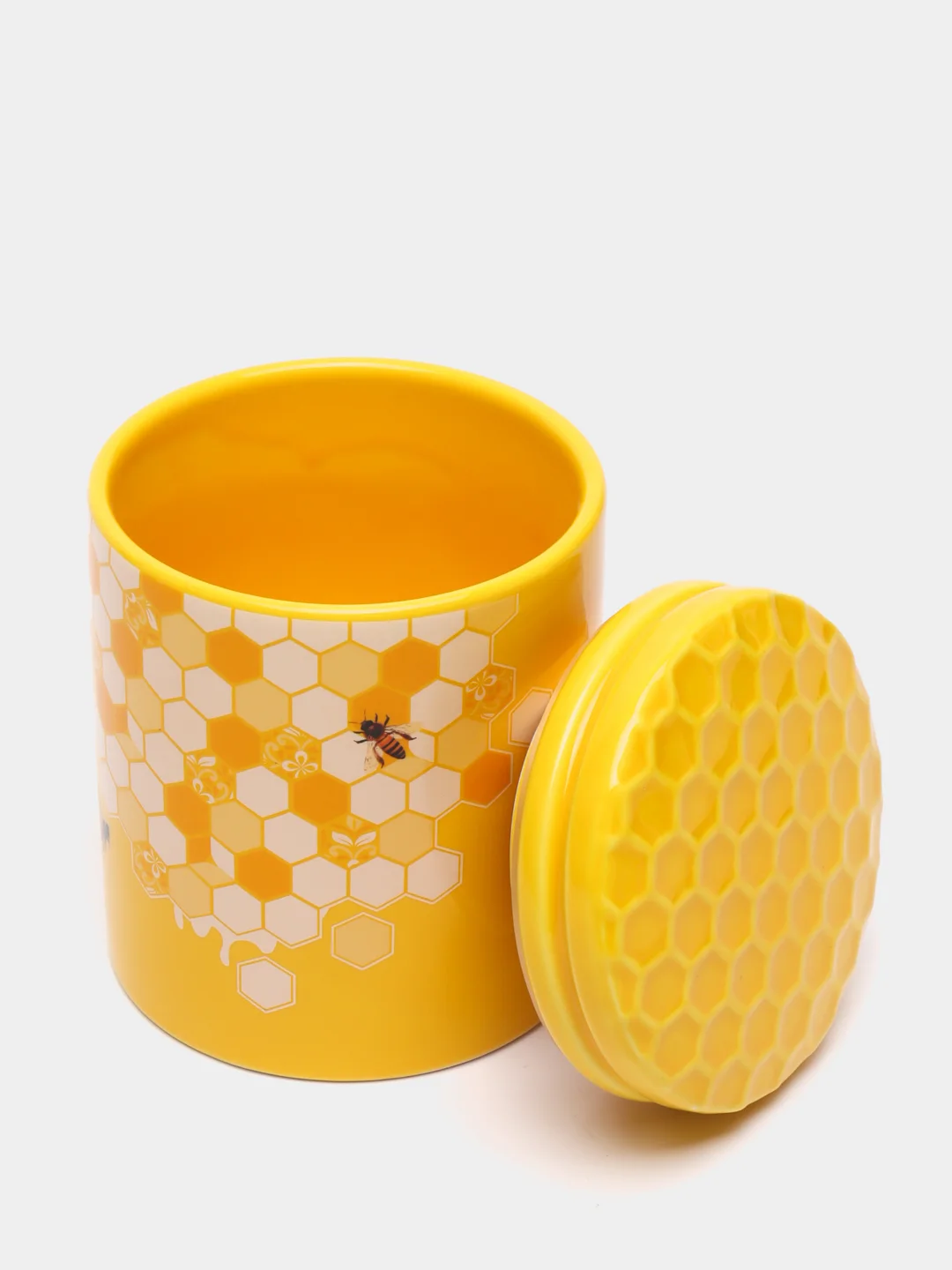 Банка для сыпучих продуктов Honey, 10 х 10 х 14 см, 630 мл