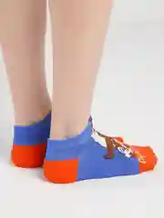 Индиго носки женские с мультяшными героями