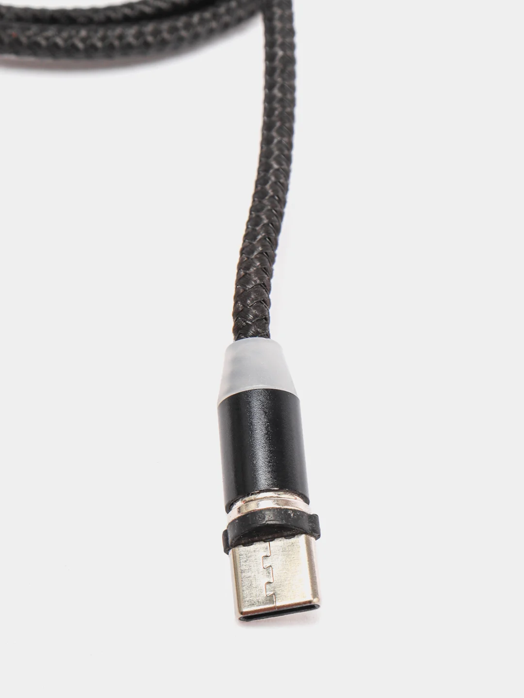 Черный кабель для зарядки X-cable, магнитный, 2.1 А, 360 + магнитный коннектор-разъем