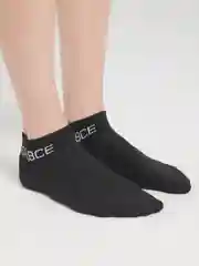Черный носки унисекс мужские и женские , цветные , с надписями