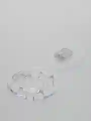 Белый держатель зубной